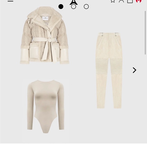 Maniere De Voir beige jacket - Picture 2 of 2